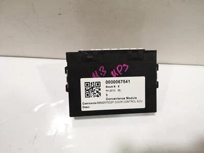 MAZDA 3 2010 DOOR CONTROL ECU 67541 BBM2675DZF - Image 1 of 4