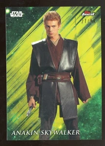 ANAKIN SKYWALKER 2018 Topps Finest Star Wars GOLD REFRACTOR Parallel SP /50 - Picture 1 of 5