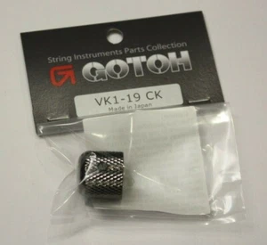Authentischer Gotoh VK1-19 Cosmo schwarzer Regler Metall für Ibanez Gitarre - Bild 1 von 7