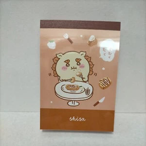 Chiikawa shisa simpatico mini Memo Pad bambino 2 disegni 3 pollici 2,2 NUOVO - Foto 1 di 3
