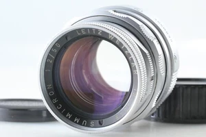"Near Mint+++" Leica Leitz Summicron M 50mm 5cm f/2 Rigid Chrome Lens JAPAN - Picture 1 of 10