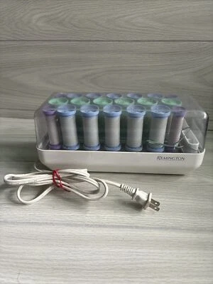 Vintage Remington Smart Setter H1046 Pageant Hot Rollers With 5 Clips - Image 1 of 4