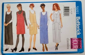 1998 Butterick 3 hour Classic Pattern 5691 Misses' Jumper 12-14-16 Uncut - Picture 1 of 4