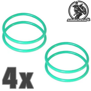 4x joints d'échappement pour Kawasaki KX 80 1983-1997 + KX 100 1995-1997 - Photo 1/1
