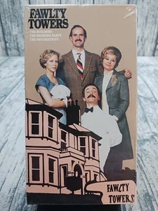 Fawlty Towers (VHS, 1986 CBS/FOX) The Builders, The Wedding Party & Psychiatrist - Picture 1 of 2