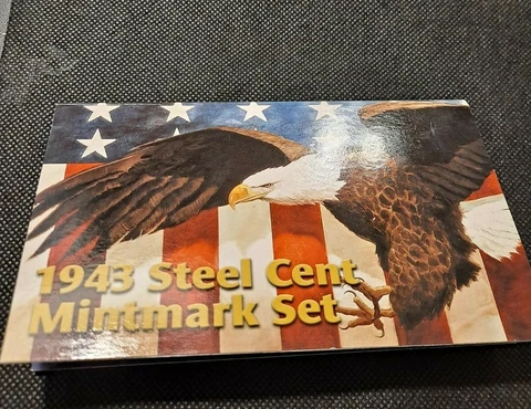 1943 STEEL CENT MINTMARK SET!   e5149QXX Cover