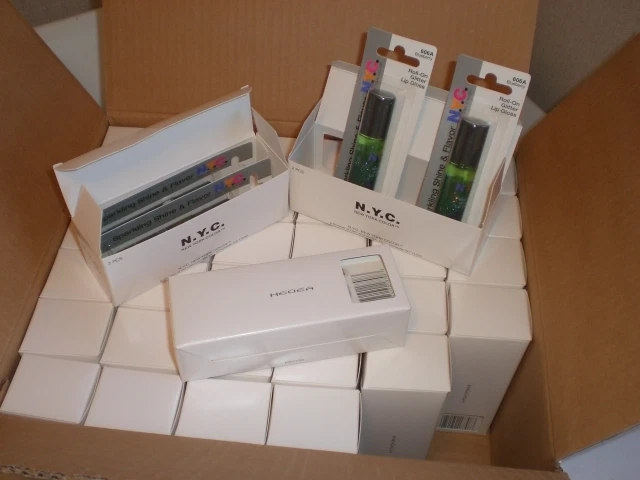 NYC Roll on Glitter Lip Gloss - Blueberry 606a