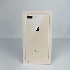 Iphone 8 Plus Gold 64GB Empty Box Only Replacement A1897 - Picture 1 of 12
