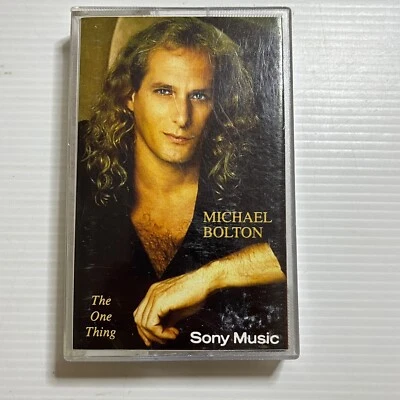 Michael Bolton The One Thing Cassette Tape 474355-4 Vintage 1993 - Image 1 of 4
