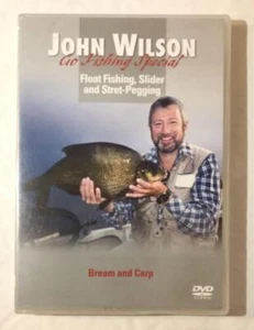 JOHN WILSON ‘Goes Fishing’ FLOAT FISHING SLIDER STRET-PEGGING (DVD) Bream & Carp - Picture 1 of 1