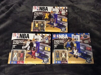 NBA C3 CONSTRUCTION BRIDGE DIRECT LOT CURRY VS HARDEN IRVING JAMES VS GEORGE $$ - Image 1 of 4