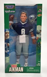Troy Aikman 1998 Kenner Starting Lineup NFL 12" Sports Figures Dallas Cowboys 02 - Picture 1 of 14