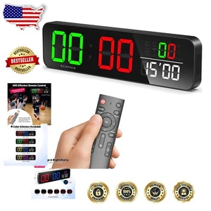 Countdown & Stopwatch Functions on 15.2" Digital Scoreboard with Color Options - Picture 1 of 8