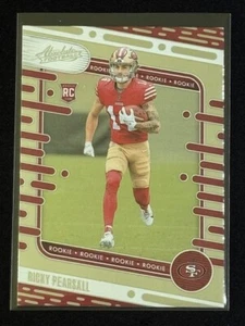 Ricky Pearsall (RC) 2024 Panini Absolute Football - Rookie Card #131 SF 49ERS - Picture 1 of 4