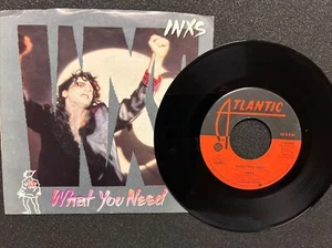 45 rpm Vintage 7” Vinyl Single Hit Record INXS What You Need - Picture 1 of 1