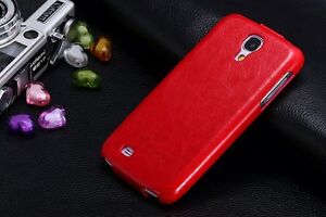 Flip/Folder Leather Case Cover For Samsung Galaxy S4 ,Red Rose Col. USA SELLER .