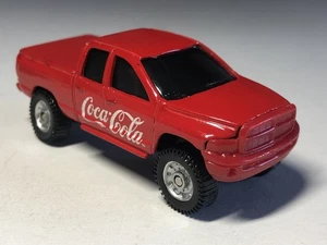 3 Zoll 2002 Dodge Ram Quad Cab Coca-Cola Edocar Maisto 1/64 Diecast Refurbished - Bild 1 von 5