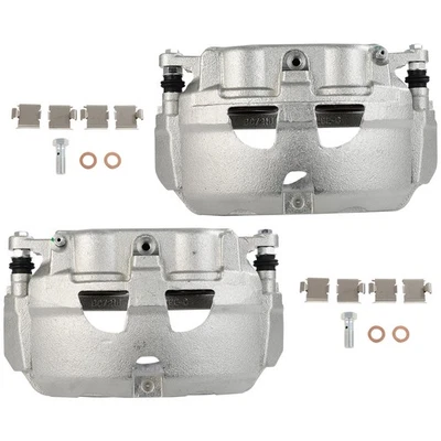 For Ford E-150 08-14 E-350 Super Duty 08-19 2pcs Silver Front Brake Calipers Foto 1 de 4