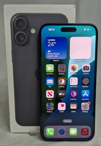 Apple iPhone 16 Plus | 128 Go Noir | Soutien-gorge 100 % | Nombre de 2 cycles | Excellent - Photo 1 sur 10