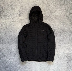 The North Face ThermoBall Jacke Herren S schwarz Kapuze Primaloft Packable Nylon - Bild 1 von 19