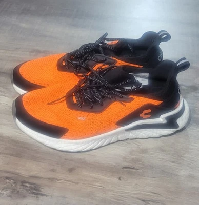 Charly Vigorate PFX Hombres 10 Naranja Negro Blanco Trail Running Zapatos Foto 1 de 4