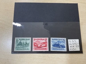 Germany stamps. 1939. G39. Mi 695 - 97. Mint never hinged. H20 - Picture 1 of 3