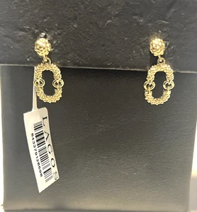 Lagos Caviar  18K Yellow Gold Superfine Petite Earrings NEW $1,150.00 - Picture 1 of 20