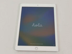 Apple iPad 5th Gen A1822 128 GB iOS 16.7.11 Silver (WiFi Only) - Picture 1 of 7