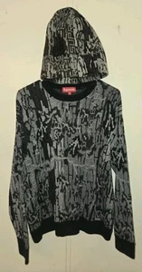 SUPREME 22FW MEDIUM GREY TREBARK CAMOUFLAGE SWEATER PULLOVER & BEANIE KNIT CAP🔥 - Picture 1 of 13