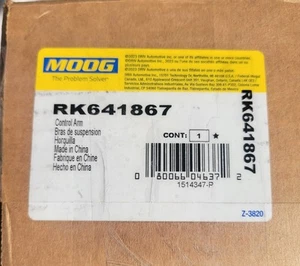 Moog RK641867 Control Arm, OFFERS ARE WELCOME & SHIPS IMMEDIATELY - Picture 1 of 7