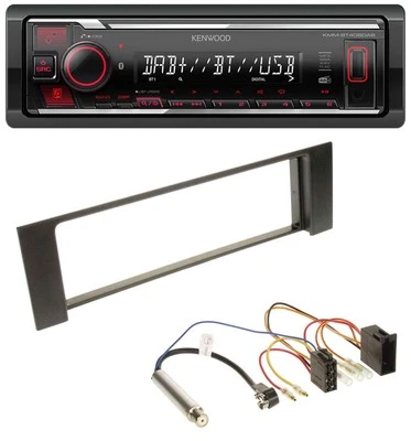 Kenwood MP3 Bluetooth USB DAB Autoradio für Audi A4 (B6, 00-04) - ISO - Bild 1 von 4