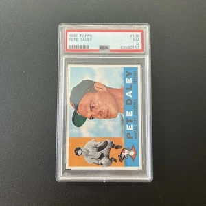 1960 Topps Baseball #108 Pete Daley PSA 7 Card - Picture 1 of 4