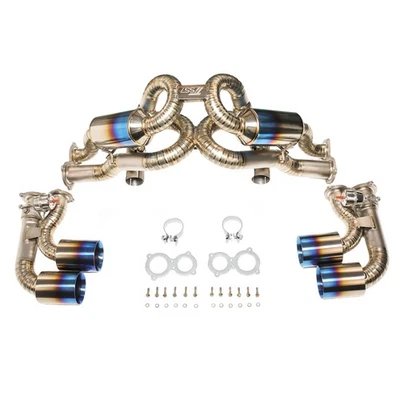Titanium Exhaust System for Ferrari F430 2005-09 with Valves - Imagem 1 de 4
