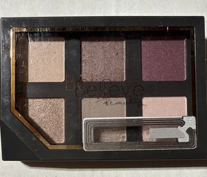 Believe Beauty Eyeshadow Palette Plush Purples 0.14 Oz - Sealed Shimmer Metallic - Picture 1 of 2