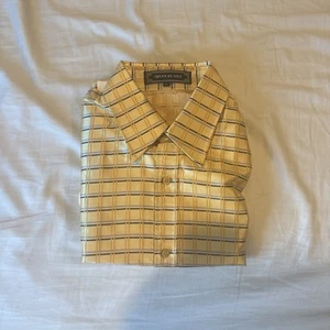 NWT MENS CREME DE SILK BEAUTIFUL SILK SHIRT STYLE Large - Picture 1 of 3