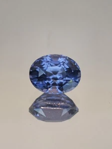 Blue Spinel Color Change Untreated 1.20 Carat Clean Blue Lavender Tanzania Rare - Picture 1 of 16