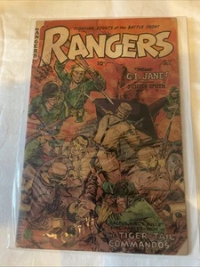 RANGERS COMICS #67 October 1952 GOLDEN AGE - FICTION HOUSE - Meet G.I. Jane - Picture 1 of 15