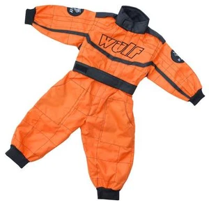 Kids Wulfsport Quad, Karting + MX Racing Overalls Childrens Overall Orange T - Picture 1 of 2