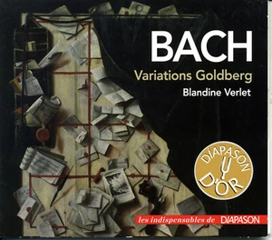 DIAPASON D'OR N°94  BACH Variations Goldberg BLANDINE VERLET  [CD] Mint - Imagen 1 de 2