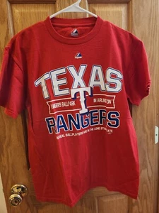Texas Rangers Ballpark Way - Rangers Territory - Baseball Fan T-Shirt - Size M - Picture 1 of 3
