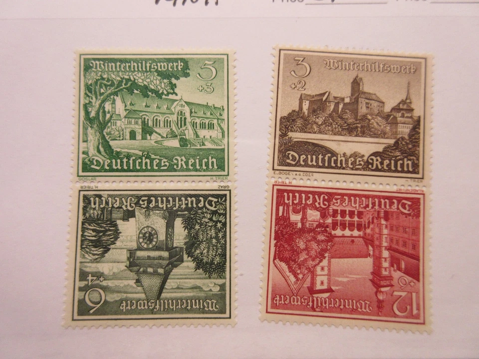 GERMANY Zusammendrucke Michel  SK35, SK36  MNH  Lot10*  Cat €18 - Image 1 of 1