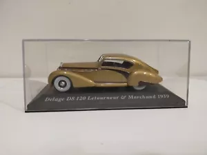 DELAGE D8 120 LETOURNEUR & MARCHAND 1939 1/43 IXO CON DEFECTOS. - Foto 1 di 6