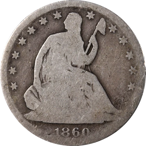 1860-S Seated Half Dollar Great Deals From The Executive Coin Company Cover