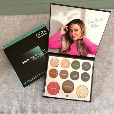Ofra X Hot Mess Momma Unconditional Mini Mix Palette Makeup Eyeshadow Blush More - Image 1 of 4