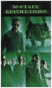 VHS Keanu Reeves Matrix Revolutions ITALIAN NEW OVP Warner Bros. - Picture 1 of 1