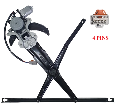 Front Right Window Regulator W/Motor 4Pin-Honda Civic EK EJ 2D Coupe/Hatch - image 1 of 4