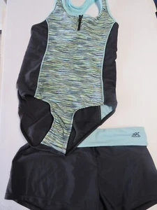 Swimming  ZeroXposur Swimwear Big Girls One Piece + Cover-Ups Size 10 - Picture 1 of 4
