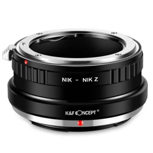 Adattatore K&F Concept per obiettivo con attacco Nikon F per fotocamera Nikon Z6 Z7 NIK-NIK(Z) - Foto 1 di 6