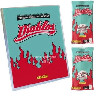 CARPETA + 20 PACKS (100 tarjetas) Panini Diablos Rojos de Ciudad México Béisbol LMB - Imagen 1 de 2