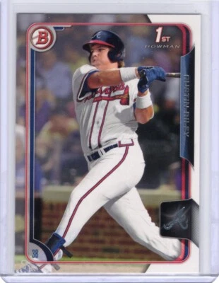 2015 Bowman Draft #157 Austin Riley 1st RC Rookie Card - Image 1 of 2